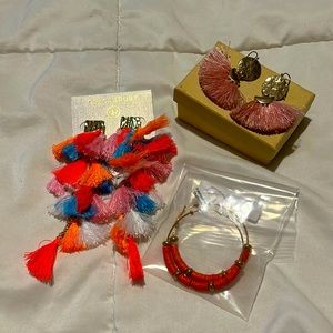 Lot of 3 earrings NWT! Stella & Ruby